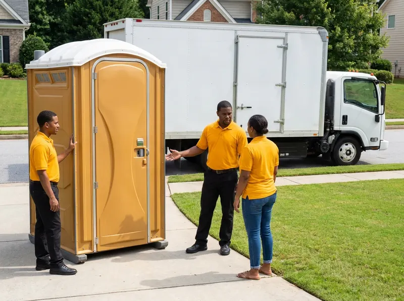 Deluxe Flushing Portable Toilet Rental in Atlanta, GA